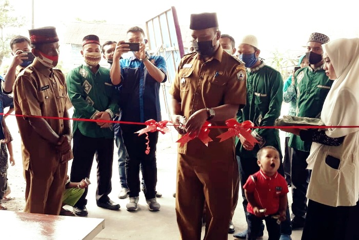 Peresmian Cafe BUMDES Kampung Hakim Tungul Naru